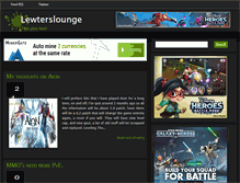 Tablet Screenshot of lewterslounge.com